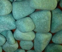 Камни для сауны жадеит галтованный 10кг